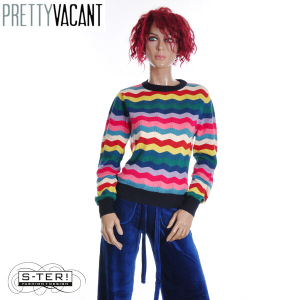 W39.1  PRETTY VACANT BASIC CREW RAINBOW WAVES MULTI