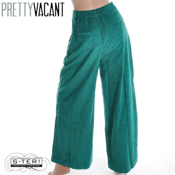 W39.12  PRETTY VACANT SOPHIA TROUSERS GREEN PIN CORD - Afbeelding 6