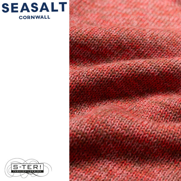 W7.73 Seasalt Cornwall MEN'S NEOT JUMPER BRIDGING JASPER - Afbeelding 4