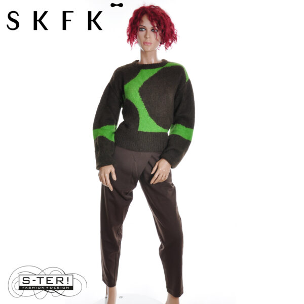 W16.32 SKFK AITZA  SWEATER WSW00736 DOTS - Afbeelding 3