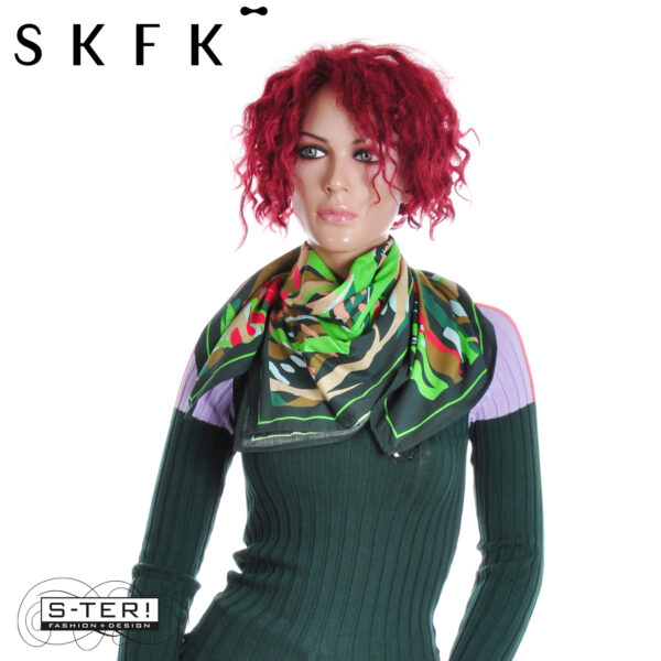 W16.29 SKFK BASARAN SCARF WSC00393 MULTICOLOUR