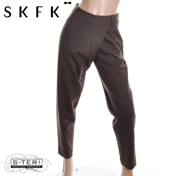 W16.35 SKFK  TROUSER EZAMA WTR00565 DARK BROWN - Afbeelding 3