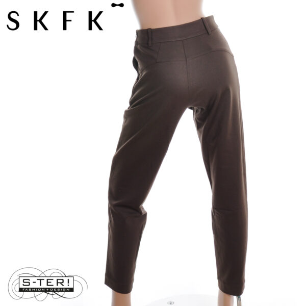 W16.35 SKFK  TROUSER EZAMA WTR00565 DARK BROWN - Afbeelding 2