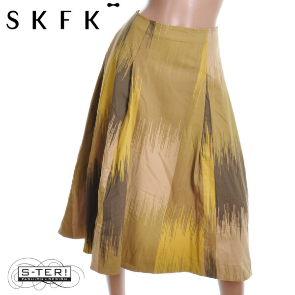 W16.30 SKFK XIMENA GOTS SKIRT WSK00690 CAMO - Afbeelding 3