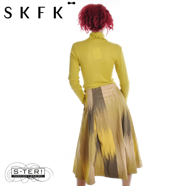 W16.30 SKFK XIMENA GOTS SKIRT WSK00690 CAMO - Afbeelding 2