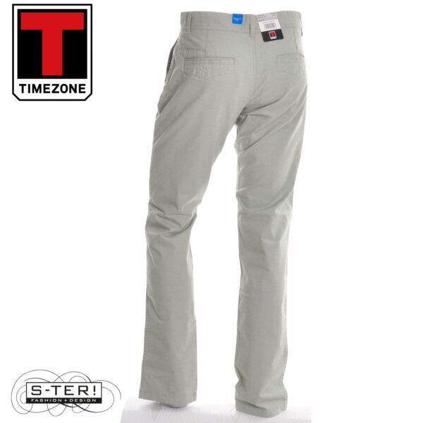S35.12 Timezone broek REGULAR LUITZ KHAKI - Afbeelding 2