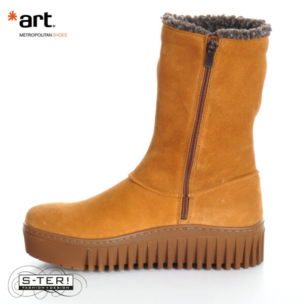 W27.1 ART BRIGHTON SILK SUEDE TOFFEE 1511 - Afbeelding 5