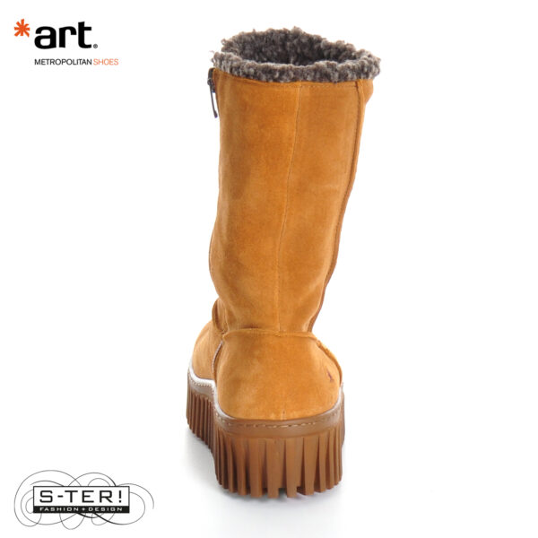 W27.1 ART BRIGHTON SILK SUEDE TOFFEE 1511 - Afbeelding 4