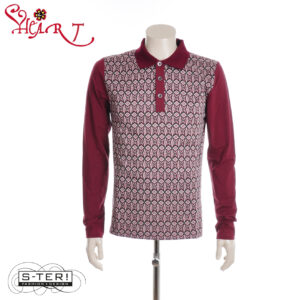 W26.35 MARTIN POLLOX POLO 3AK BLM B05 MAROON