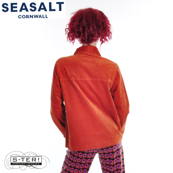 W7.86 Seasalt Cornwall BRIGHTWORK JACKET TERRACOTTA - Afbeelding 2