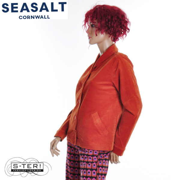 W7.86 Seasalt Cornwall BRIGHTWORK JACKET TERRACOTTA - Afbeelding 3