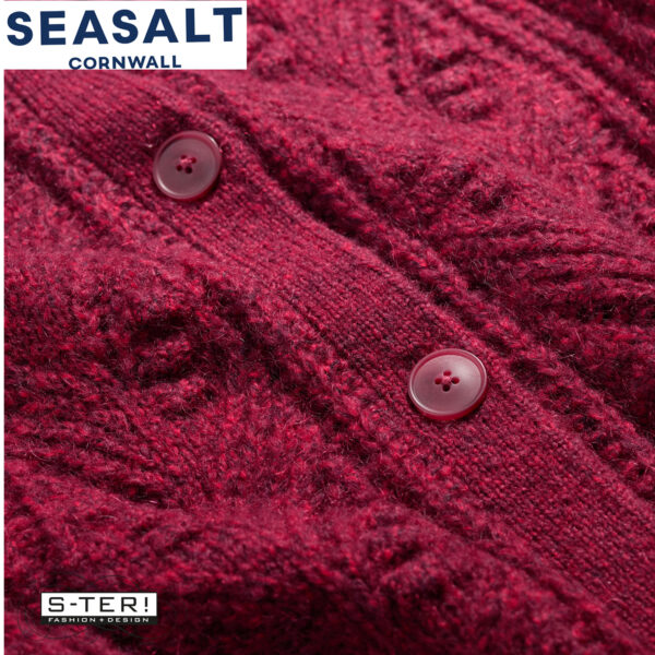 W7.94 Seasalt Cornwall SAND THISTLE CARDIGAN JAM - Afbeelding 3