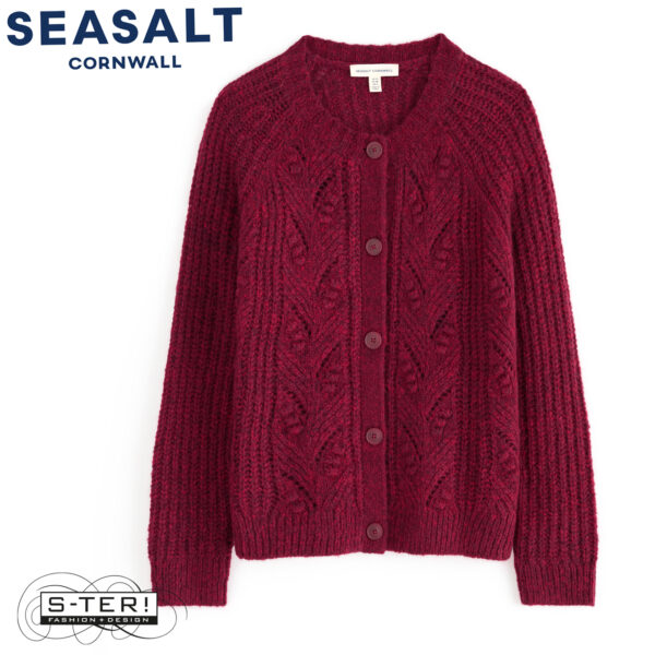 W7.94 Seasalt Cornwall SAND THISTLE CARDIGAN JAM