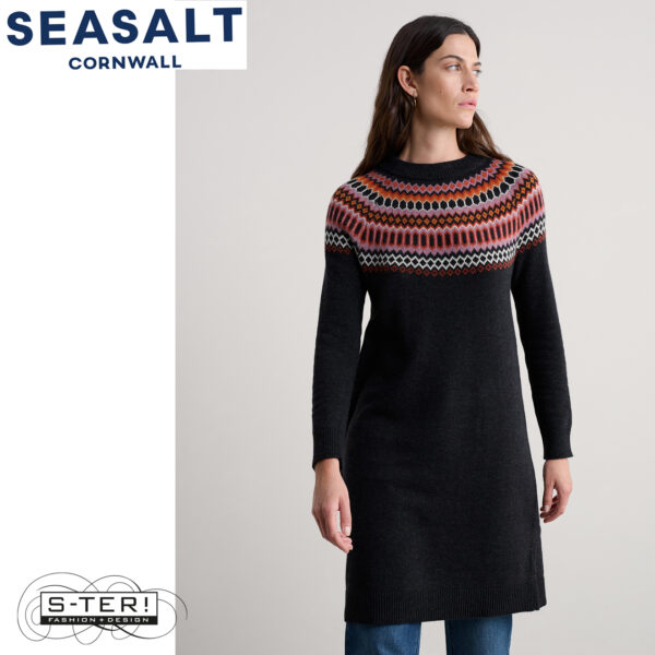 W7.88 Seasalt Cornwall BIRD RING DRESS MAXIMALIST ELDERBERRY ONYX - Afbeelding 2