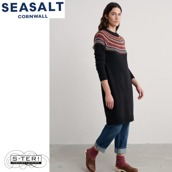 W7.88 Seasalt Cornwall BIRD RING DRESS MAXIMALIST ELDERBERRY ONYX - Afbeelding 3