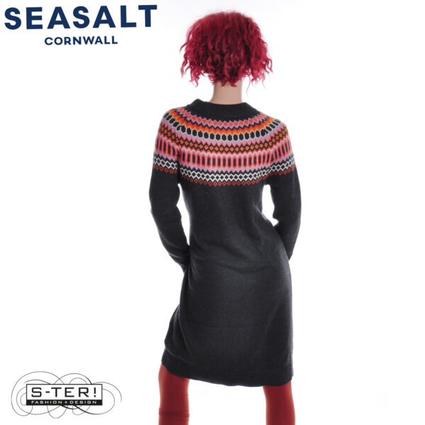 W7.88 Seasalt Cornwall BIRD RING DRESS MAXIMALIST ELDERBERRY ONYX - Afbeelding 7
