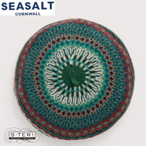 W7.100 Seasalt Cornwall BRAMBLE JELLY BERET WEAVING NEEDLE DARK FORAGE