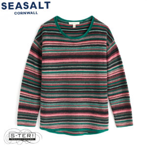 W7.81 Seasalt Cornwall FRUITY JUMPER RIPPLE MARKS SQUASH MULTI
