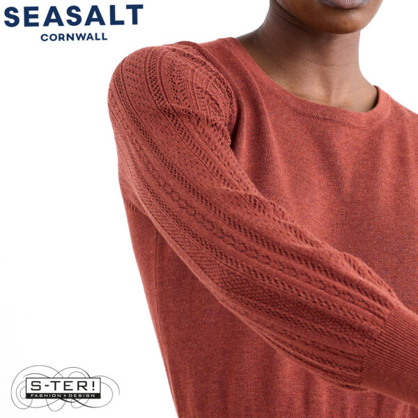 W7.83 Seasalt Cornwall HERRING GULL DRESS BURGUNDY - Afbeelding 6