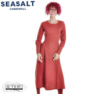 W7.83 Seasalt Cornwall HERRING GULL DRESS BURGUNDY
