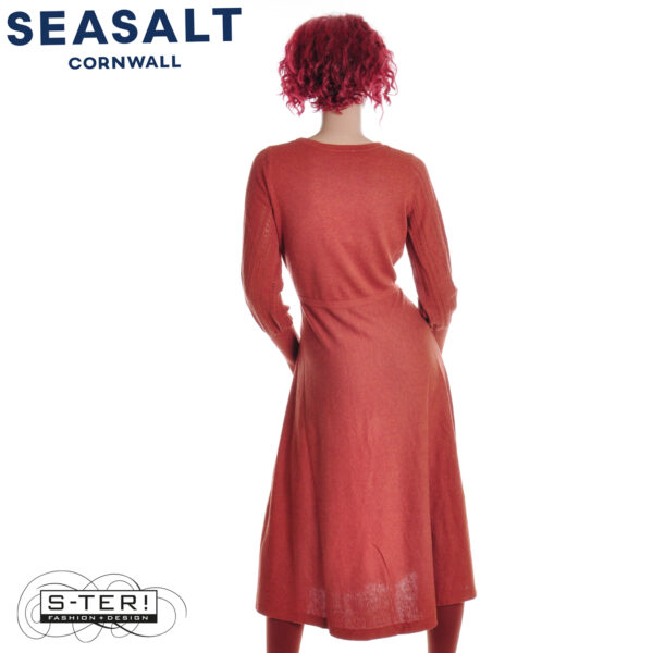 W7.83 Seasalt Cornwall HERRING GULL DRESS BURGUNDY - Afbeelding 7