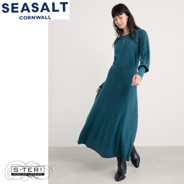 W7.82 Seasalt Cornwall HERRING GULL DRESS DARK EDEN - Afbeelding 5