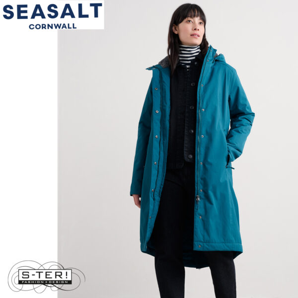 W7.72 Seasalt Cornwall JANELLE COAT MAST - Afbeelding 3