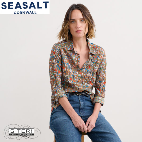 W7.2 Seasalt Cornwall Larissa Shirt still life basket - Afbeelding 4