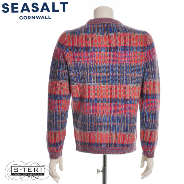 W7.96 Seasalt Cornwall MEN'S POLKIRT JUMPER GILBERT MULTI - Afbeelding 7