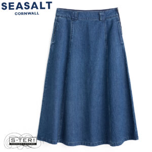 W7.4 Seasalt Cornwall RESTHARROW SKIRT MID WASH
