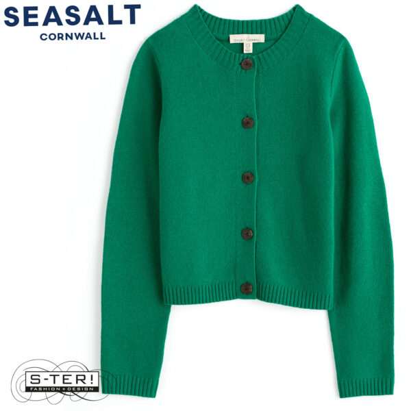 W7.80 Seasalt Cornwall TERN TIDE CARDIGAN GLADE - Afbeelding 2