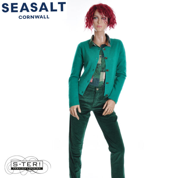 W7.80 Seasalt Cornwall TERN TIDE CARDIGAN GLADE - Afbeelding 7