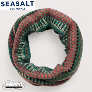 W7.102 Seasalt Cornwall TOUCHSTONE SNOOD WEAVING NEEDLE DARK FORAGE
