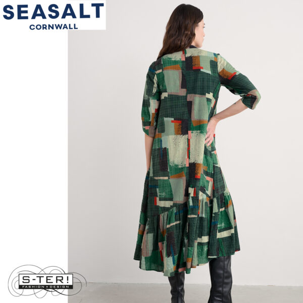 W7.79 Seasalt Cornwall WINDBLOWN DRESS AERIAL FIELD COPPICE - Afbeelding 3