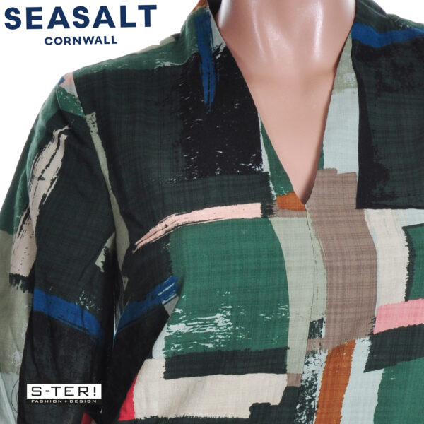 W7.79 Seasalt Cornwall WINDBLOWN DRESS AERIAL FIELD COPPICE - Afbeelding 10