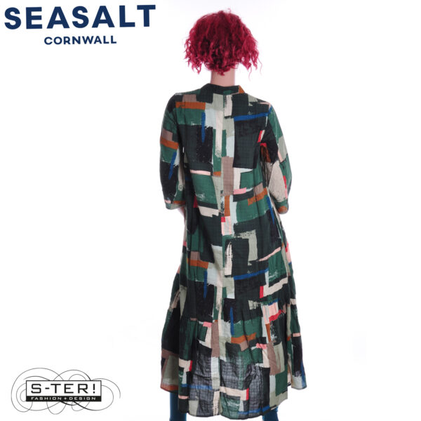 W7.79 Seasalt Cornwall WINDBLOWN DRESS AERIAL FIELD COPPICE - Afbeelding 8