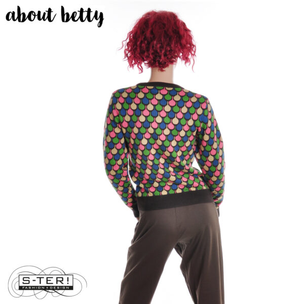 W40.4 ABOUT BETTY K5011 KNITTED SWEATER VASE - Afbeelding 2