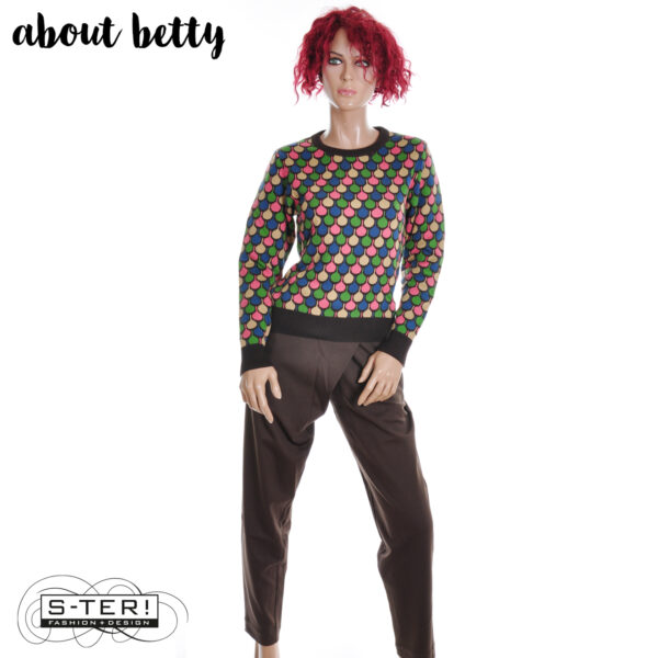 W40.4 ABOUT BETTY K5011 KNITTED SWEATER VASE - Afbeelding 4