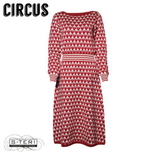 W37.33 Circus CKD201 KNITTED DRESS HEARTS