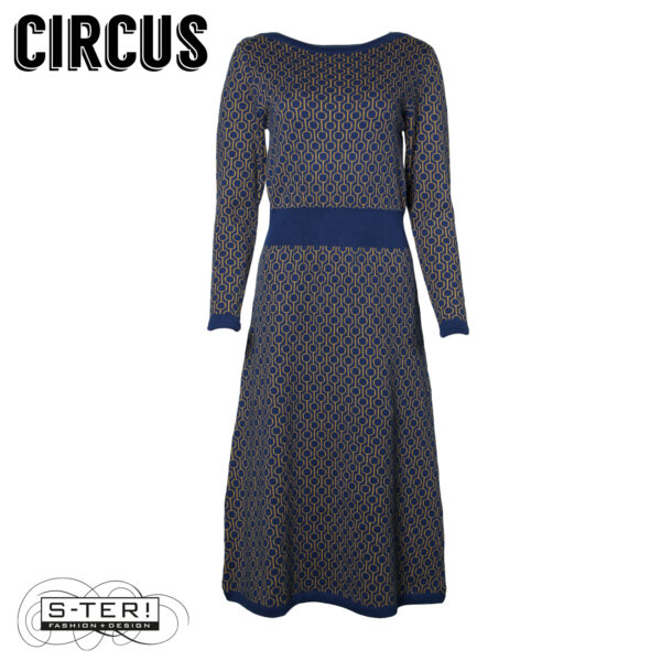 W37.34 Circus CKD201 KNITTED DRESS TRELLIS - Afbeelding 2