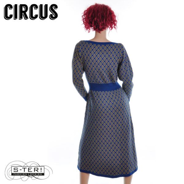 W37.34 Circus CKD201 KNITTED DRESS TRELLIS - Afbeelding 4