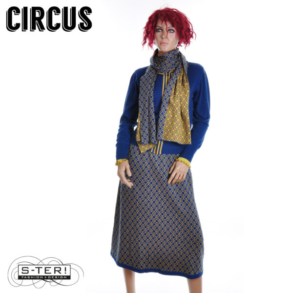 W37.38 Circus CSC01J SCARF TRELLIS