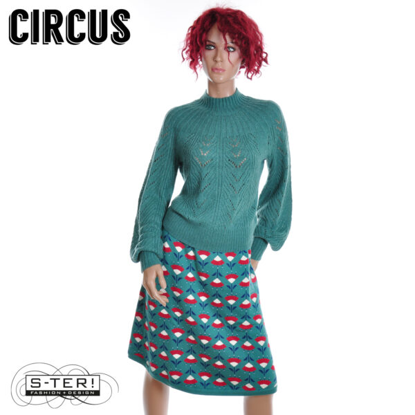 W37.36 Circus CKS213 KNITTED SKIRT FROMAGE - Afbeelding 3