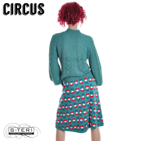 W37.36 Circus CKS213 KNITTED SKIRT FROMAGE - Afbeelding 4