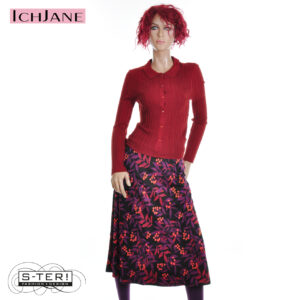 W10.12 Ich Jane EMMA SKIRT BERRIES ORANGE