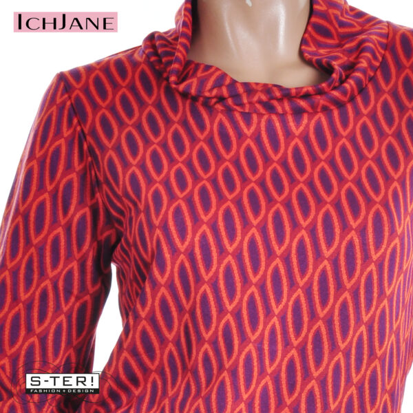 W10.15 Ich Jane SWEATER CHRIS FISHNET ORANGE - Afbeelding 3