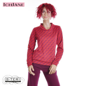 W10.15 Ich Jane SWEATER CHRIS FISHNET ORANGE