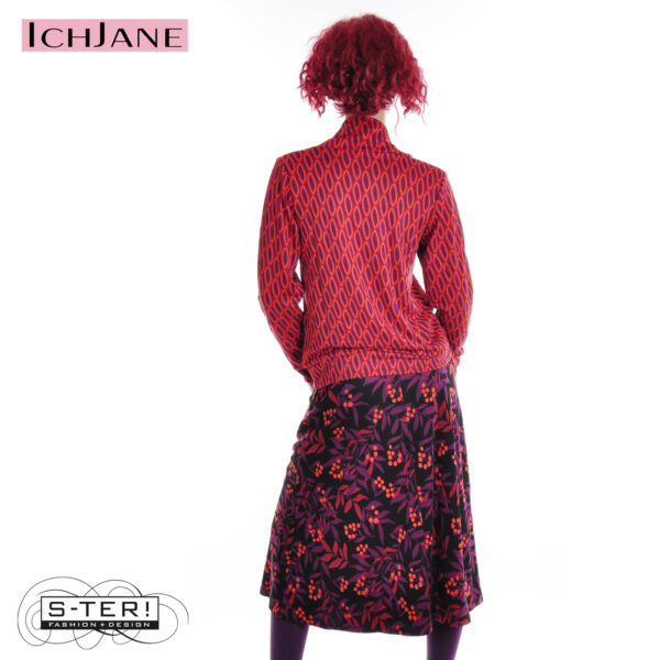 W10.15 Ich Jane SWEATER CHRIS FISHNET ORANGE - Afbeelding 5