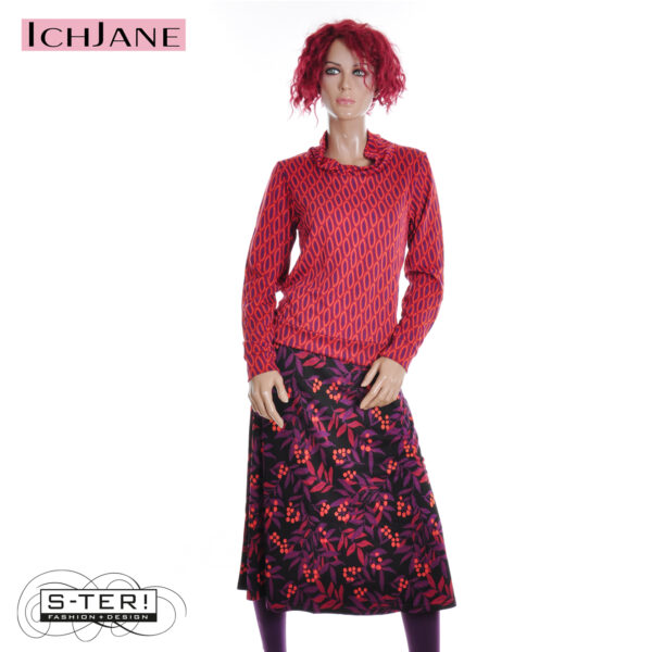 W10.15 Ich Jane SWEATER CHRIS FISHNET ORANGE - Afbeelding 4