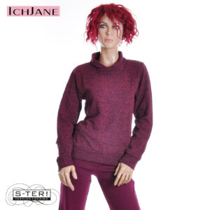 W10.14 Ich Jane SWEATER CHRIS MELANGE ORANGE